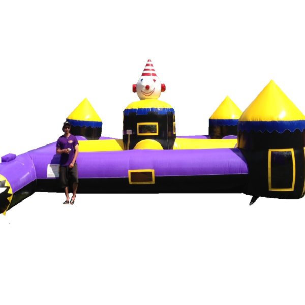 Clown Maze Tunnel Toddler Inflatable