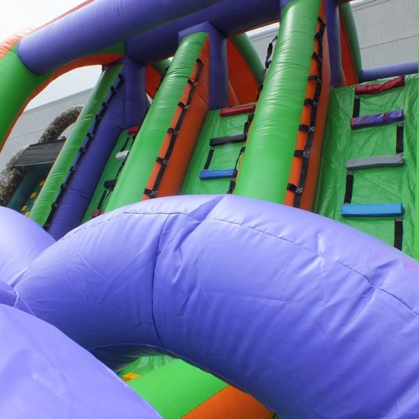 Triple Lane Obstacle Course