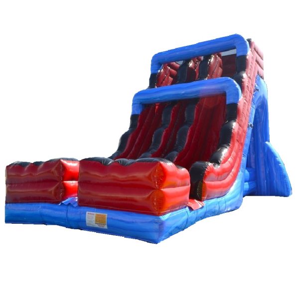 Velocity Slide Monster Inflatable Game Obstacle Rental