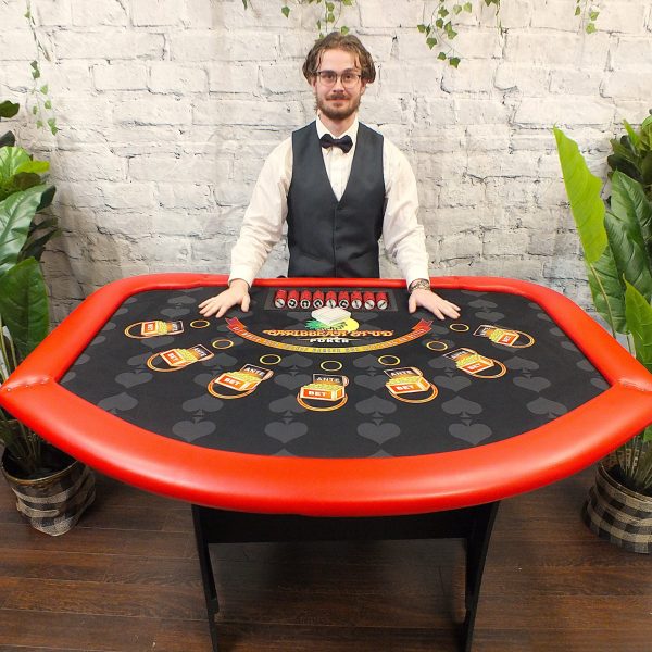 Caribbean Stud Poker Table Casino Rental