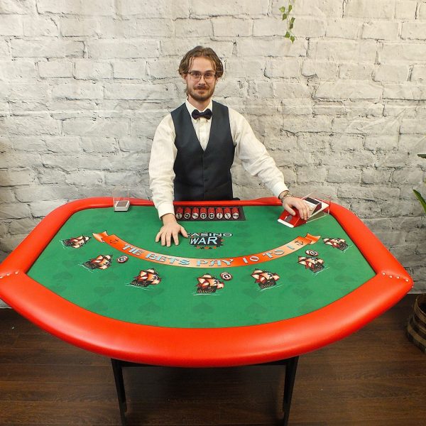 Casino War Card Table