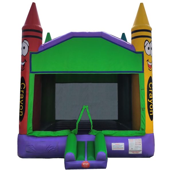 Crayon Bouncy Castle rental