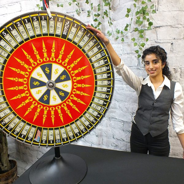 Money Wheel Casino Prize Game