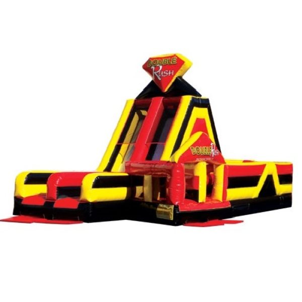 Double Rush Obstacle Course Rental