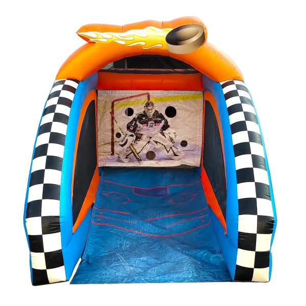 Hot Shot Hockey Inflatable Rental game!