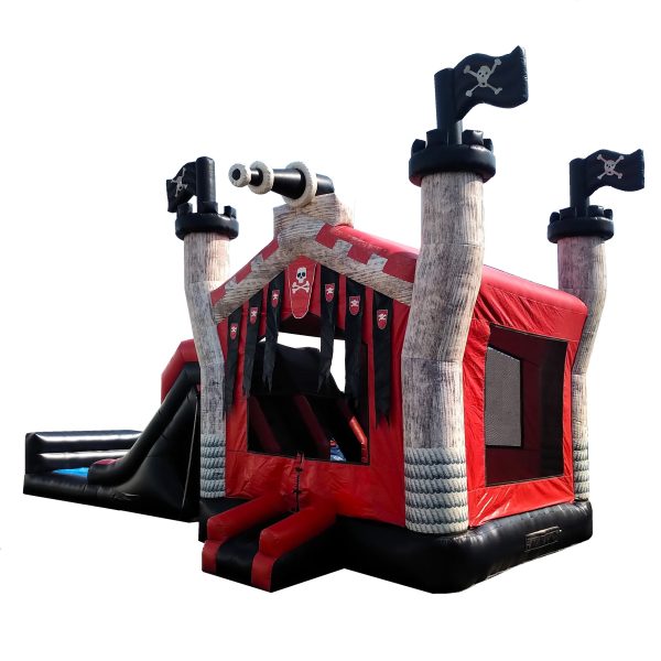 Pirate Combo Inflatable Bounce and Slide