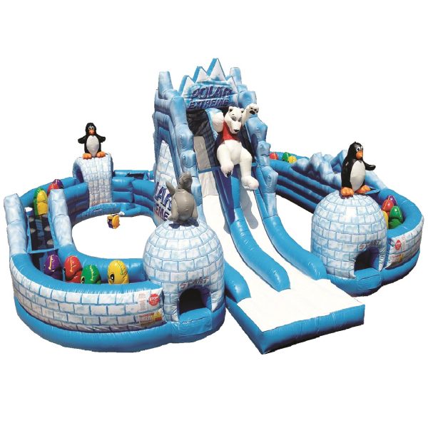 Polar Extreme Inflatable Obstacle Course THE MAIN EVENT!