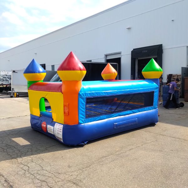 Rainbow Bouncy Castle Rental