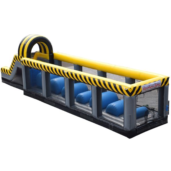 Wipeout Obstacle Course and active inflatable game for rent