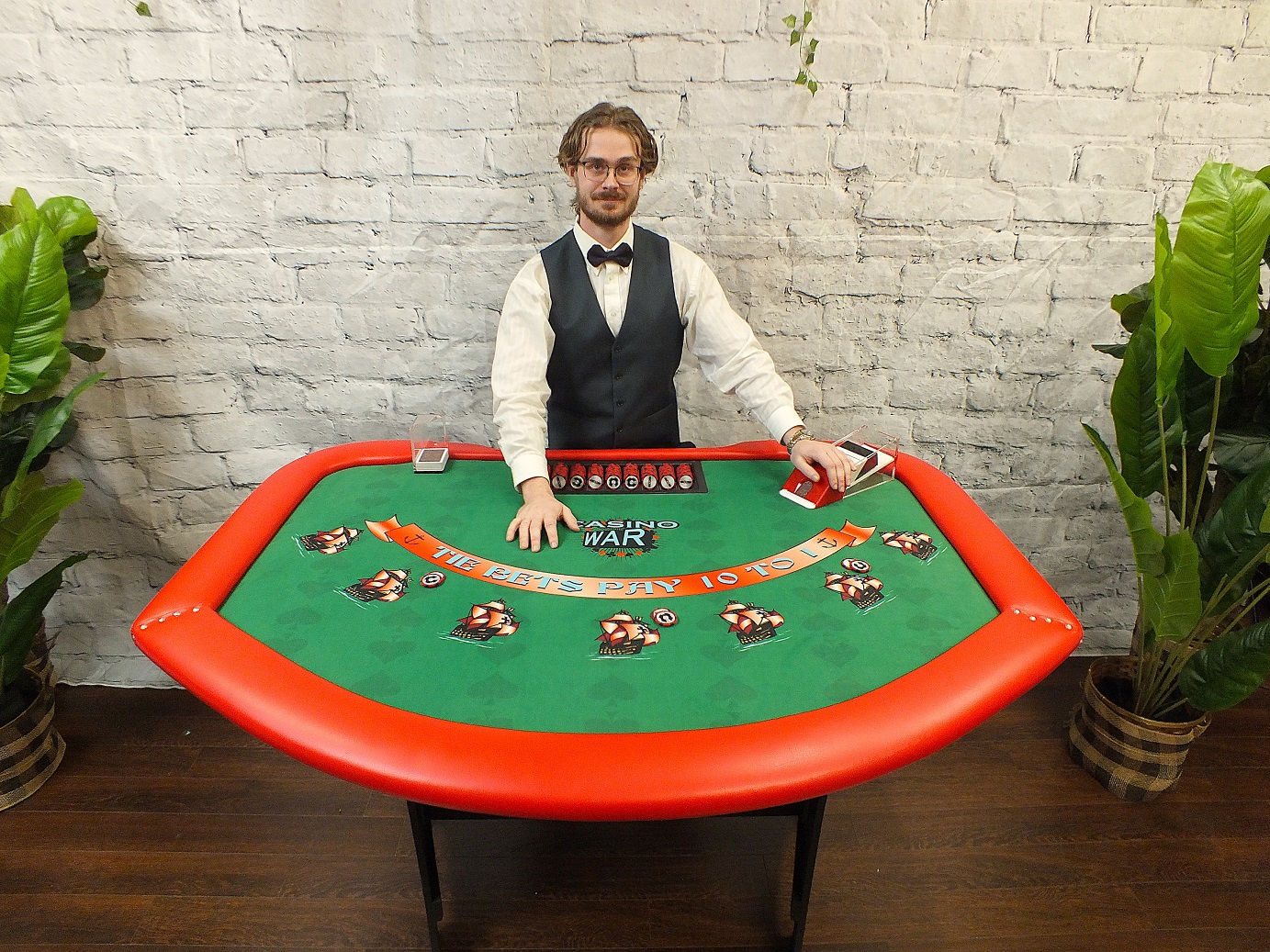 Casino War Card Table