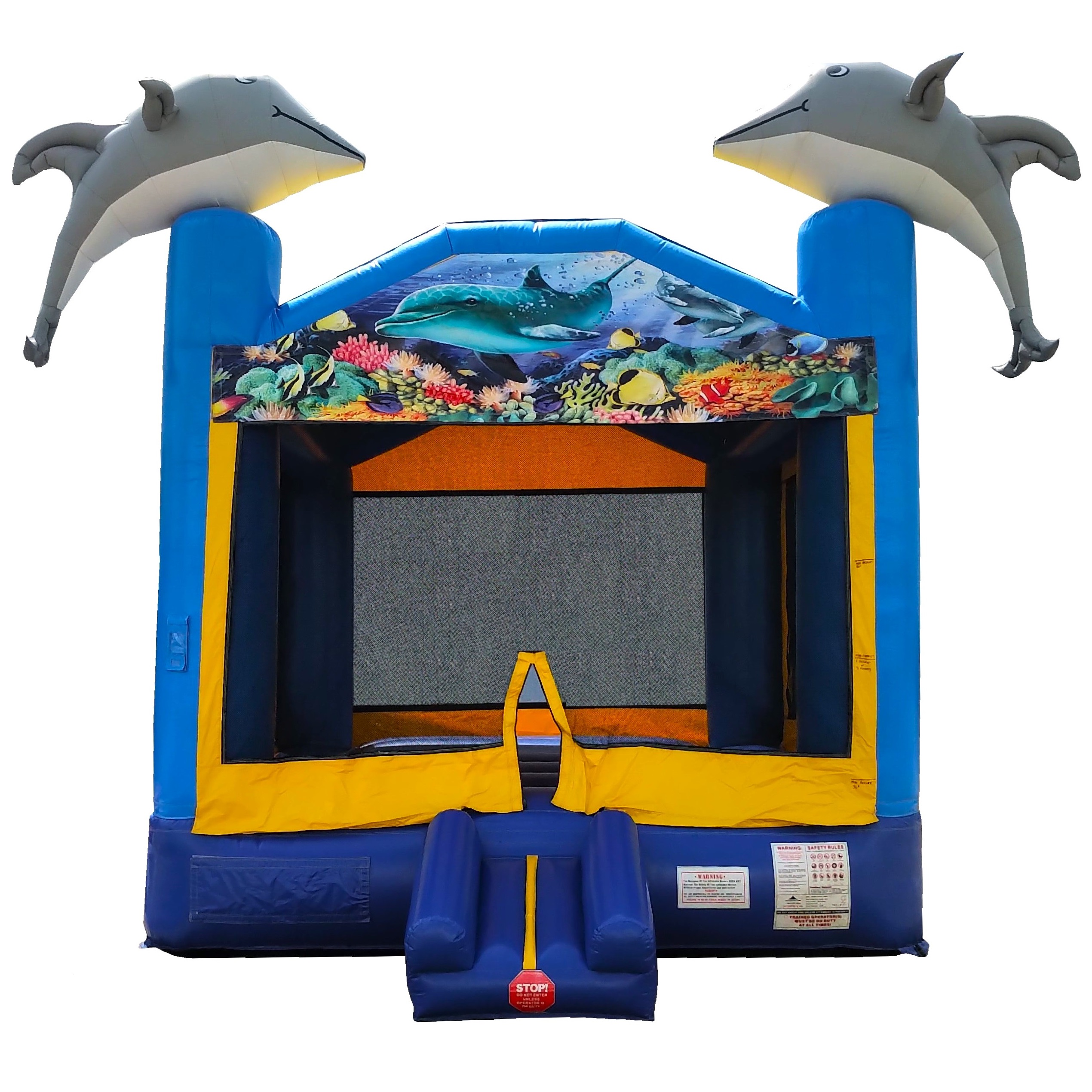 Dolphin Bouncy Castle Rental