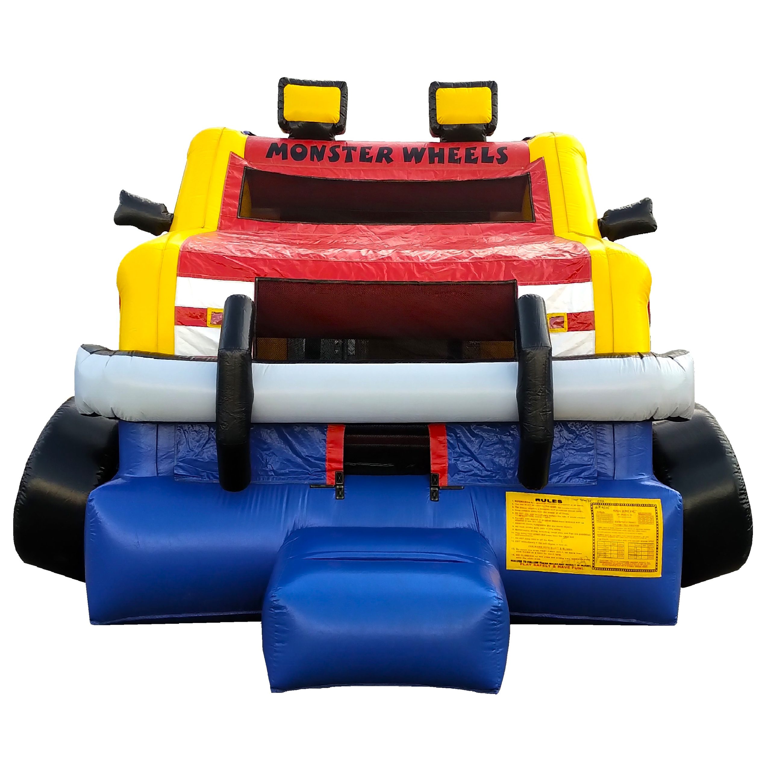 Monster Truck Bounce Castle