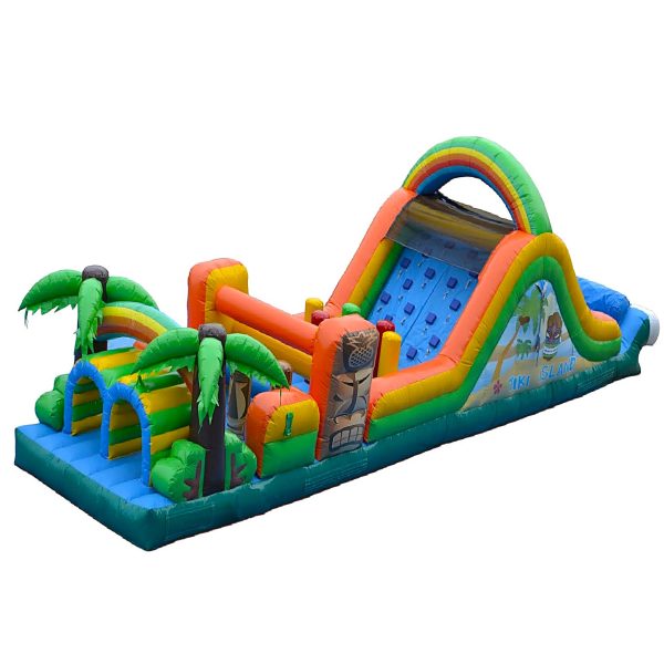 Tiki Trek Obstacle Inflatable Race Toronto