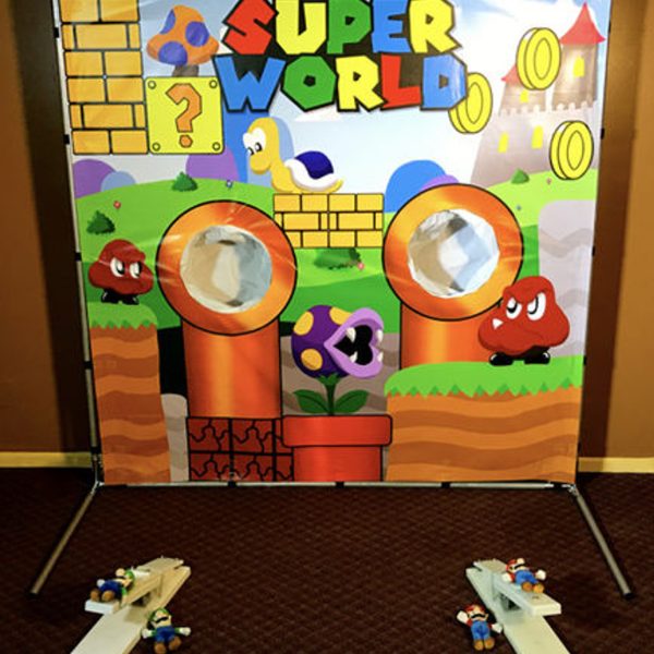 Super World Mario Luigi Games Toss Mississauga, Arcade Fun!