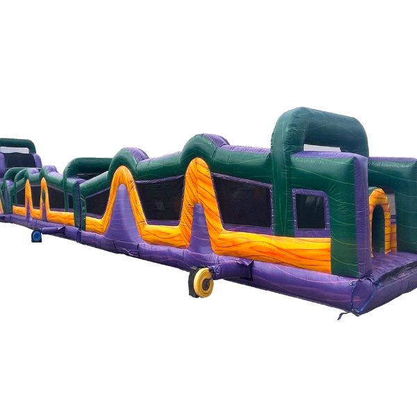 Radical Run, the longest Obstacle Course Inflatable.