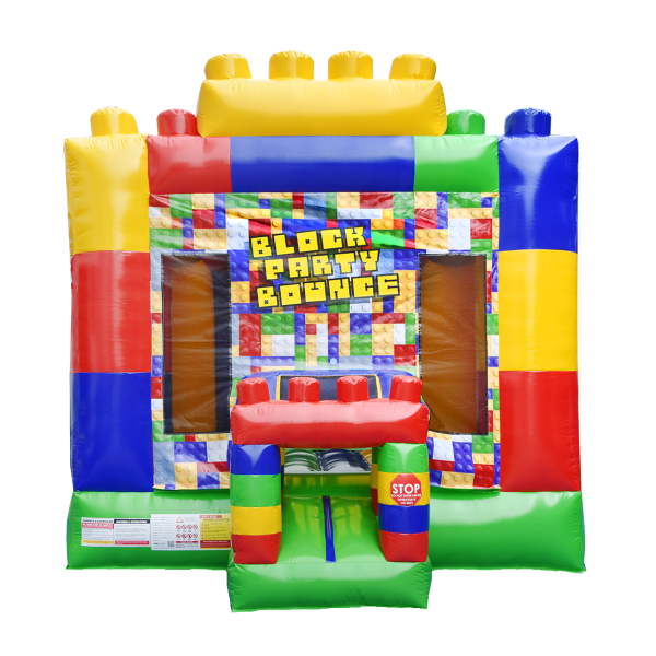 Lego Block Party Bouncy House rental in Mississauga!