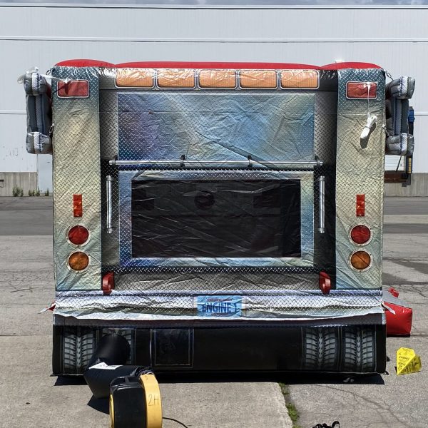Fire Truck Jumpy Castle Rental in Burlington