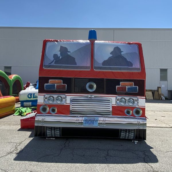 Fire Truck Bouncy Castle Rental Oakville