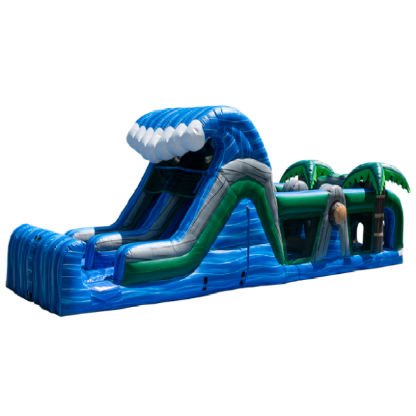 River Run Inflatable Obstacle Course Rental