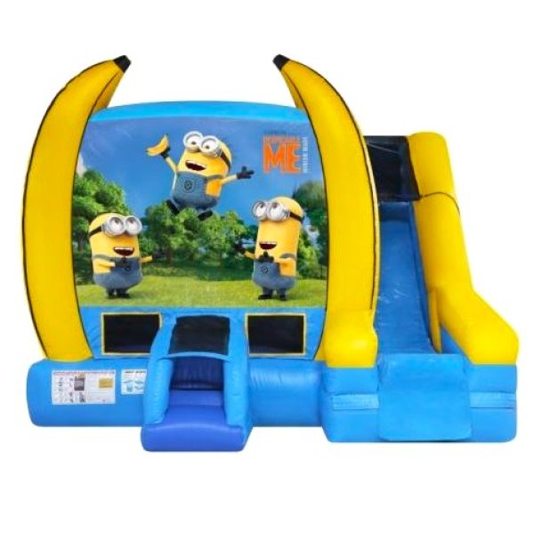Minions Combo Inflatable Playhouse + Despicable Me! Jumpy Castle Rentals