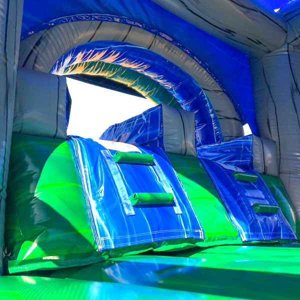 Emerald Castle Inside of Inflatable