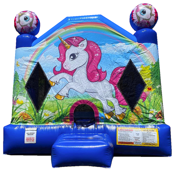 Unicorn Bouncy Castle Birthday Rental in Mississauga