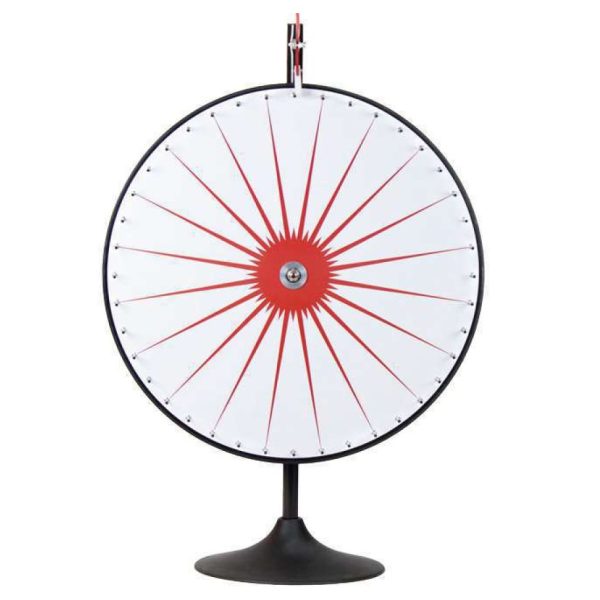 White Dry Erase Prize Wheel rental