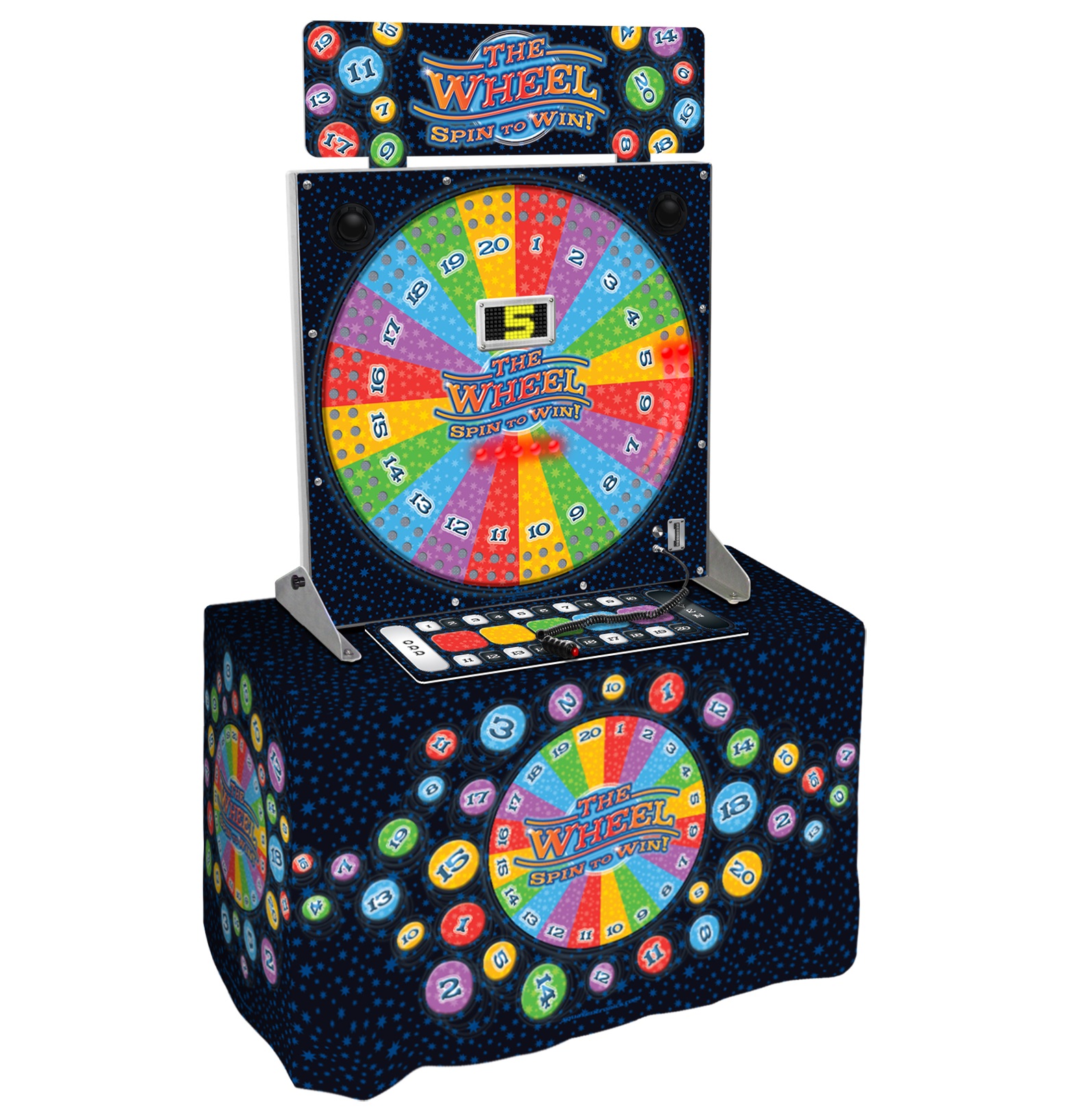 The Wheel Arcade Prize Game