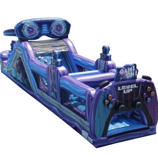 Pixel Pursuit Obstacle Course Gamer Theme