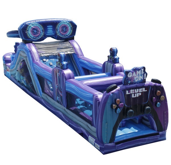 Pixel Pursuit Obstacle Course Gamer Theme